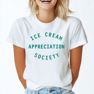 Camiseta Ice Cream Apreciation Society Cita Arte