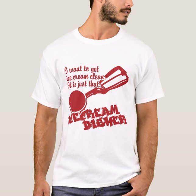 Camiseta Ice cream dish (Anverso)