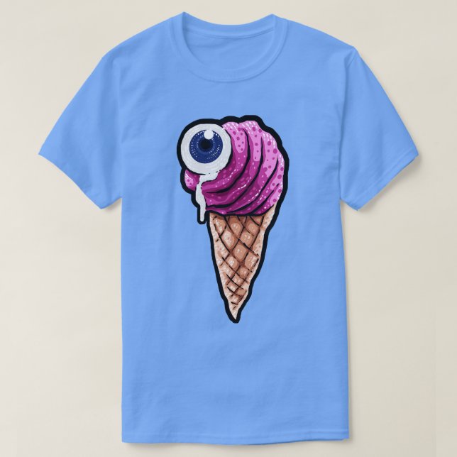 Camiseta Ice Cream Eye (Diseño del anverso)