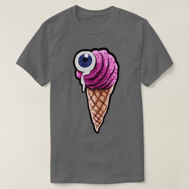 Camiseta Ice Cream Eye (Diseño del anverso)