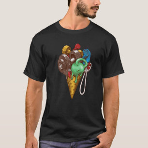 Camiseta Ice Cream Gym Workout