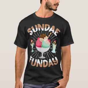 Camiseta Ice Cream Lover Summer Candy Cone Kawaii Sundae Fu