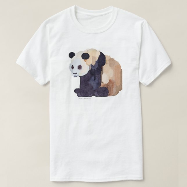 Camiseta "Ice Cream Panda #2" (Diseño del anverso)