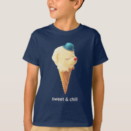 Camiseta Ice Cream Puppy – Sweet & Chill