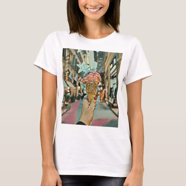 Camiseta Ice cream sprinkles (Anverso)