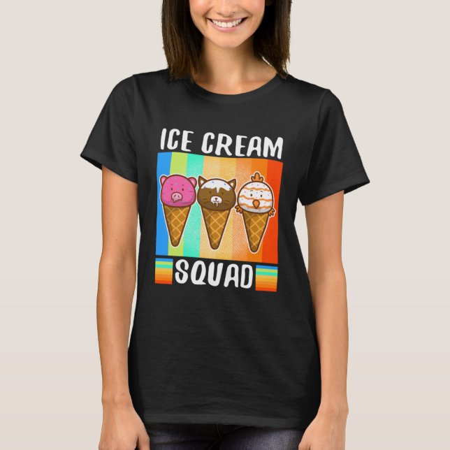 Camiseta Ice cream squad  2 (Anverso)