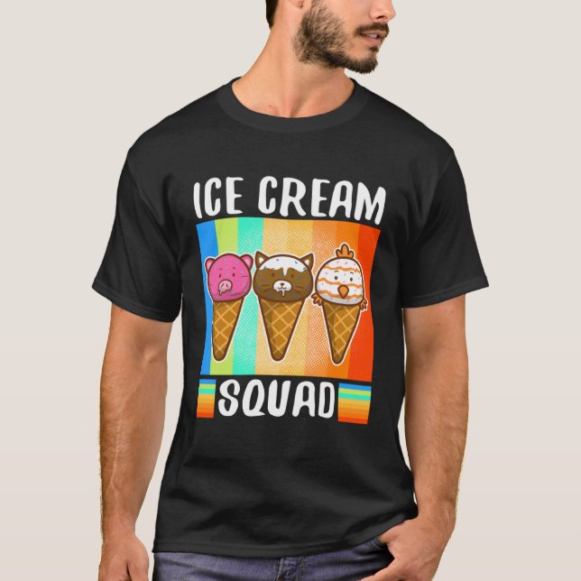 Camiseta Ice cream squad  2 (Anverso)