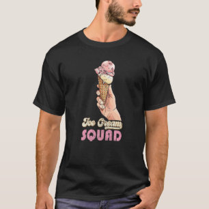 Camiseta Ice Cream Squad Cita Cono De Helado