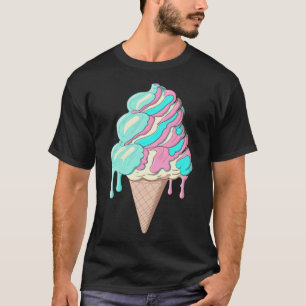 Camiseta Ice Cream Vaporwave Retrowave Estético