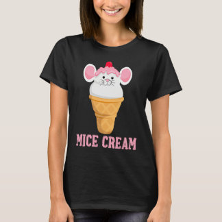 Camiseta Ice Food Sundae Mouse Mice Cream Foodie