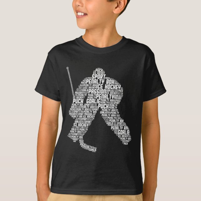 Camiseta Ice Hockey Goalie Hockey Youth Men Kids Boys  (Anverso)