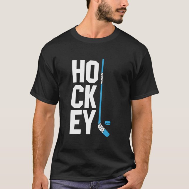 Camiseta Ice Hockey Player Hockey Son Hockey (Anverso)