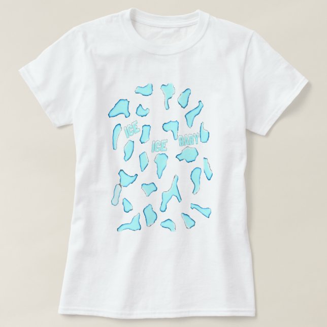 Camiseta Ice Ice Baby (Diseño del anverso)