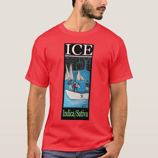 CAMISETA ICE INDICA SATIVA (Anverso)