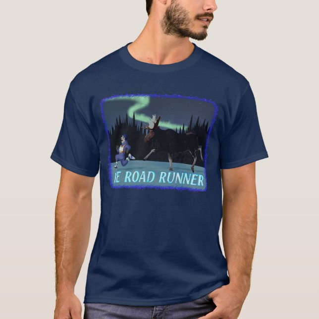 Camiseta Ice Road Runner (Anverso)