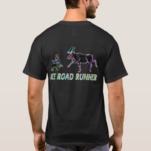 Camiseta Ice Road Runner - Eléctrico (Reverso)