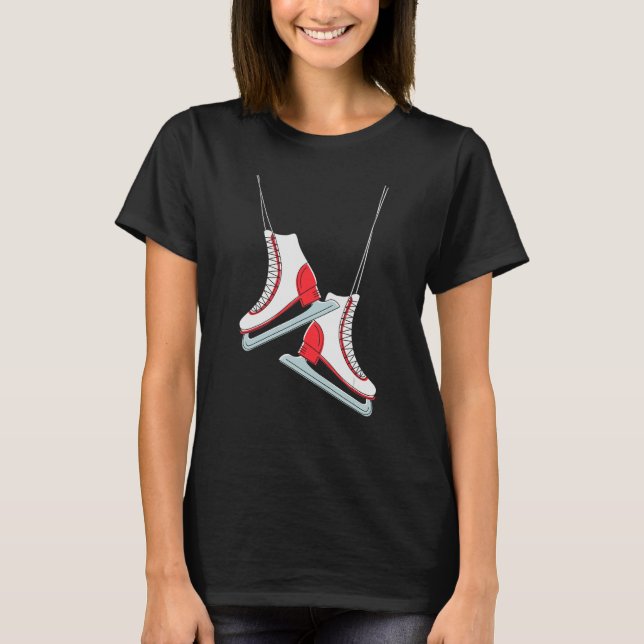 Camiseta Ice Skater Instructor Skates S (Anverso)