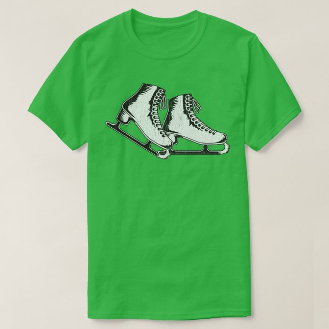 Camiseta Ice skates 2 (Diseño del anverso)