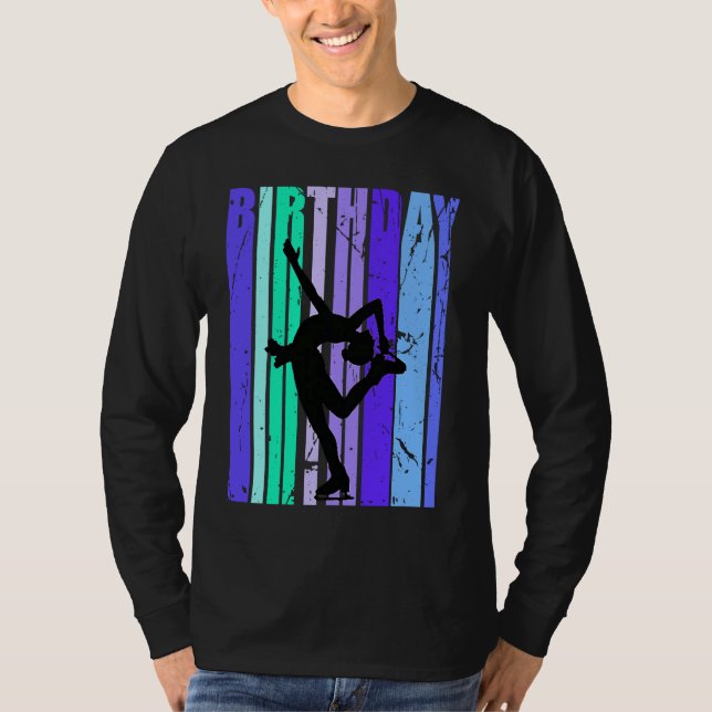 Camiseta Ice Skating Girls Dancing Daughter Queen Season Te (Anverso)