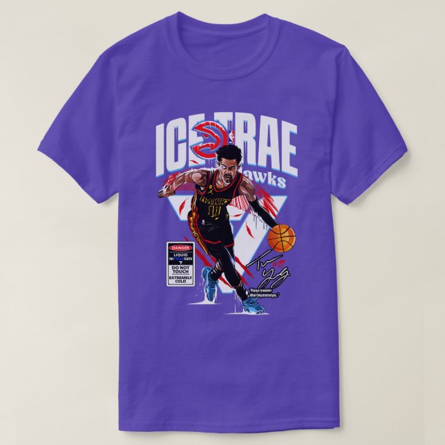 Camiseta Ice Trae TShirt 1 (Diseño del anverso)