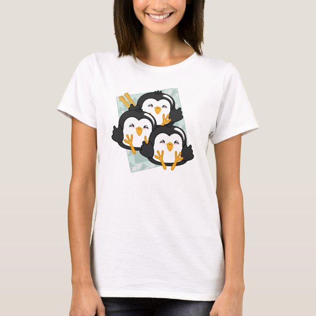 Camiseta Iceberg Penguin Dumplings Platter (Anverso)