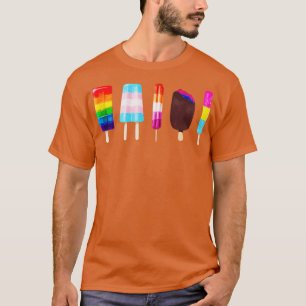 Camiseta IceCream LGTB Orgullo Gay Bisexual Arcoiris Lesbia