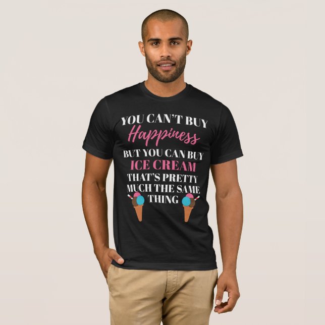 Camiseta Icecream Lover Gift Ice Cream Compra Regalo de Fel (Anverso completo)