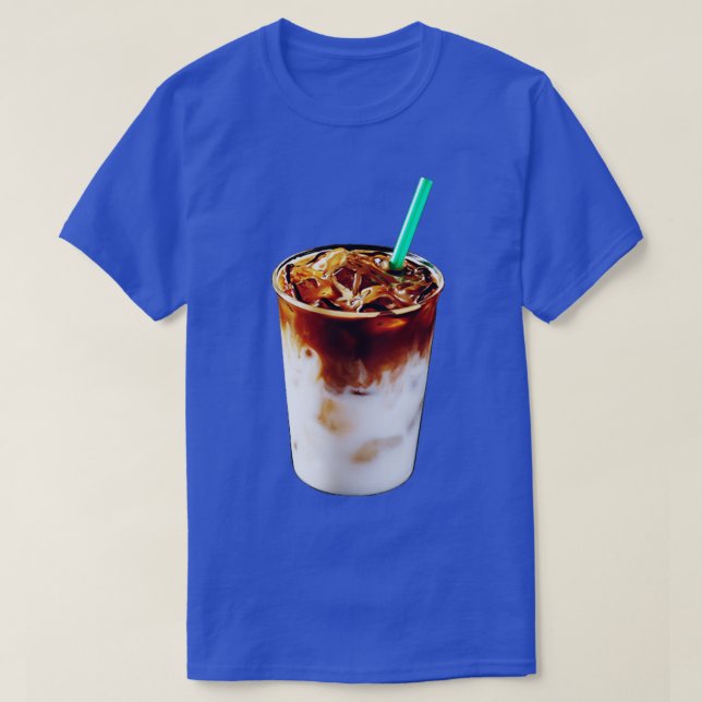 Camiseta Iced Almond Milk Latte (Diseño del anverso)