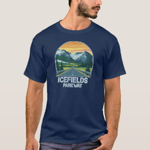 Camiseta Icefields Parkway Alberta Canadá Vista