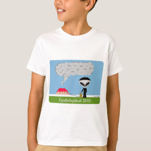 Camiseta Iceland Volcano 2010 Kid Tee