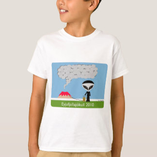 Camiseta Iceland Volcano 2010 Kid Tee