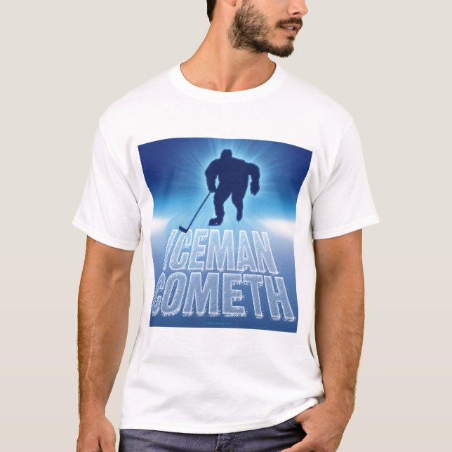 Camiseta Iceman Cometh (hockey) (Anverso)