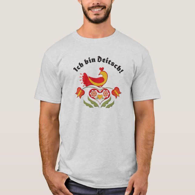 Camiseta ¡Ich bin Deitsch! (Anverso)