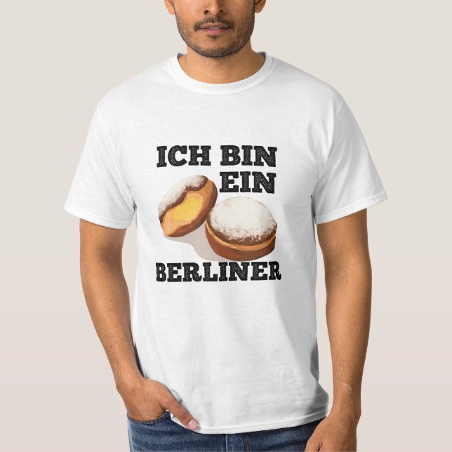 Camiseta Ich bin ein Berliner (Anverso)