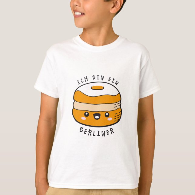 Camiseta Ich bin ein Berliner Boy (Anverso)