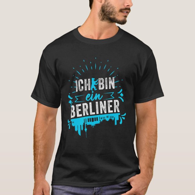 Camiseta Ich Bin Ein Berliner Sweet Berlin Sightsights   1 (Anverso)