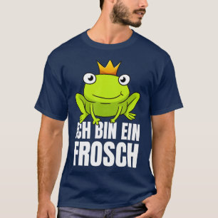 Camiseta Ich Bin Ein Frosch Frog Lover
