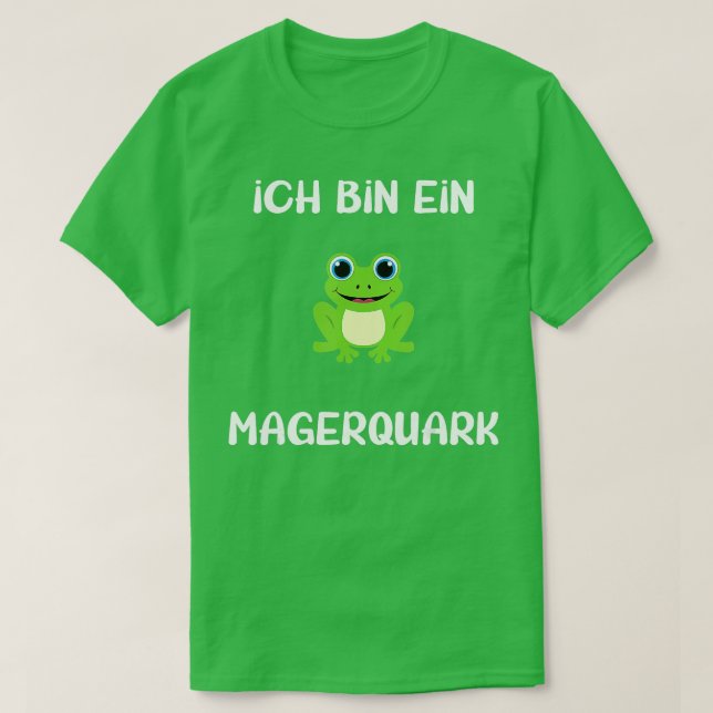 Camiseta Ich bin ein Skimmer Curk Funny Frog King (Diseño del anverso)