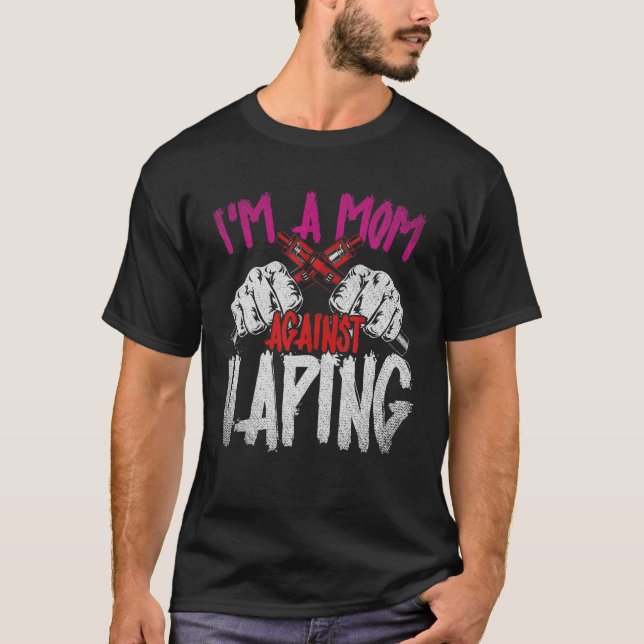Camiseta Ich Bin Eine Mama Gegen Vaping - Mother's Day Vape (Anverso)