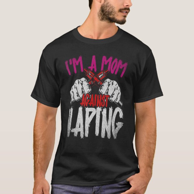 Camiseta Ich Bin Eine Mama Gegen Vaping Mother's Day Vaper (Anverso)