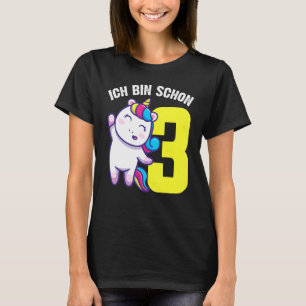 Camiseta Ich Bin Schon 3