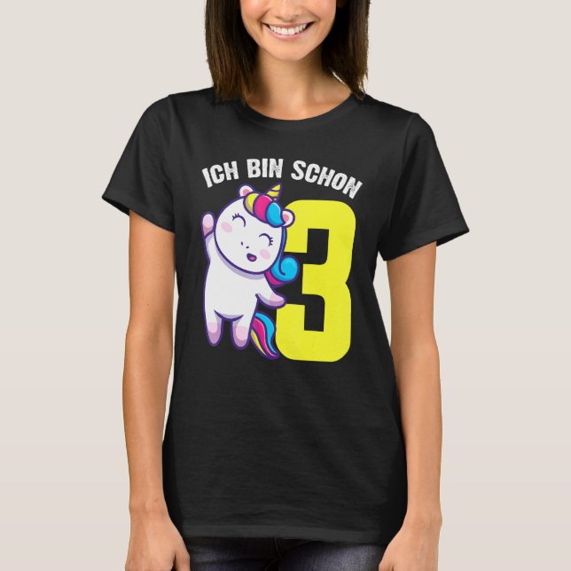 Camiseta Ich Bin Schon 3 (Anverso)
