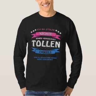 Camiseta Ich Bin Stolze Niece Eines Verdammt Tolle Uncle