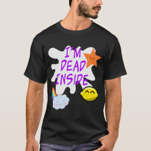 Camiseta Ich bin tot en sarcástico alegre