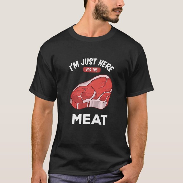 Camiseta Ich Bin Weil Dem Fleisch Hier Bring Mich Zum Gril (Anverso)