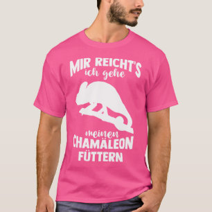 Camiseta Ich Gehe Mein Chameleon De Mir Reicht