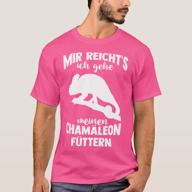 Camiseta Ich Gehe Mein Chameleon De Mir Reicht (Anverso)