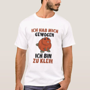 Camiseta Ich Habe Mich Gewogen Bin Zu Klein Cute Flannelett