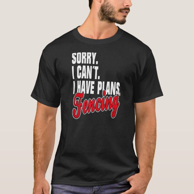 Camiseta Ich Habe Plane Fechter (Declaración De Fechter De  (Anverso)