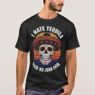 Camiseta Ich He Tequila Mexicano Cinco De Mayo 